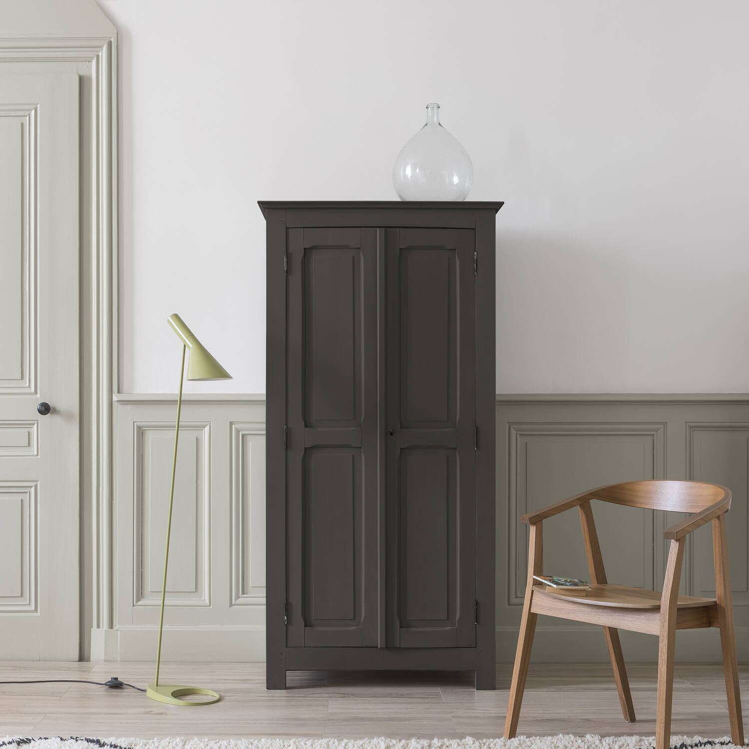 PEINTURE MEUBLE À BASE DE CASÉINE CENDRE 75ML