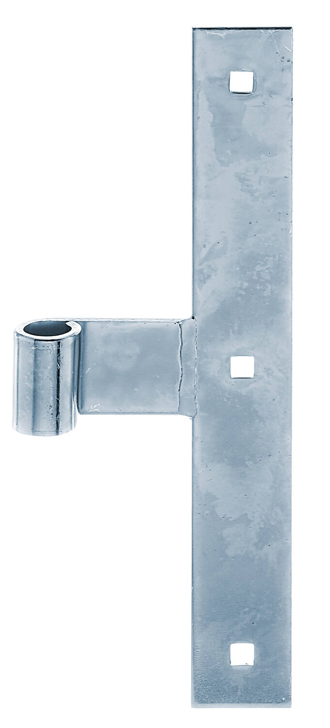 Penture milieu bout droit Ø14mm 25x3,5x0,4cm zingué - ALBERTS