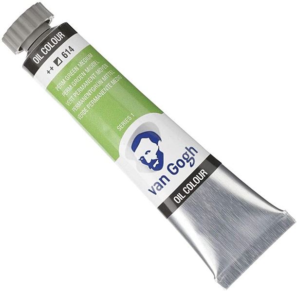 Peinture à l'huile tube 60ml jaune de cadmium clair 208  - VAN GOGH