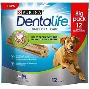 12 Friandises Grand Chien Hygiène Bucco-dentaire au Quotidien 426gr - PURINA DENTALIFE
