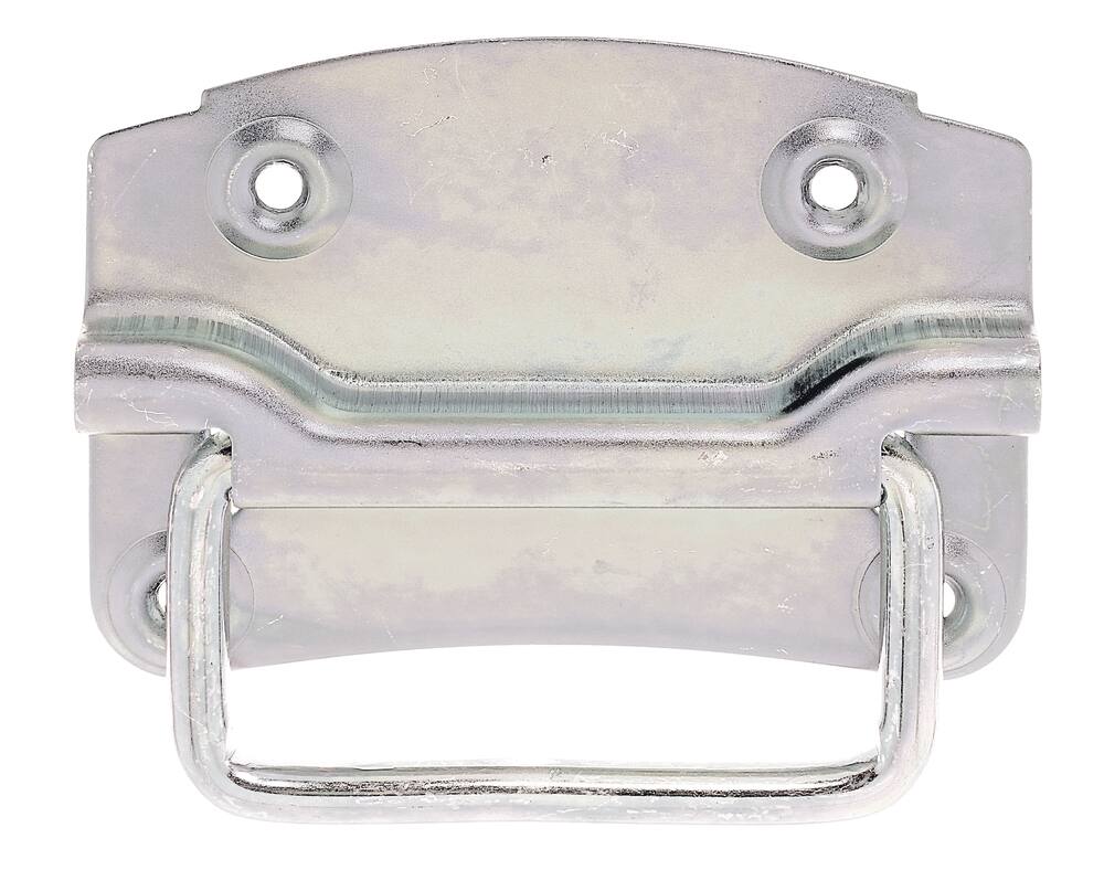 Poignée de malle + de vis fraisés Ø5mm 8,5x12x0,15cm - ALBERTS