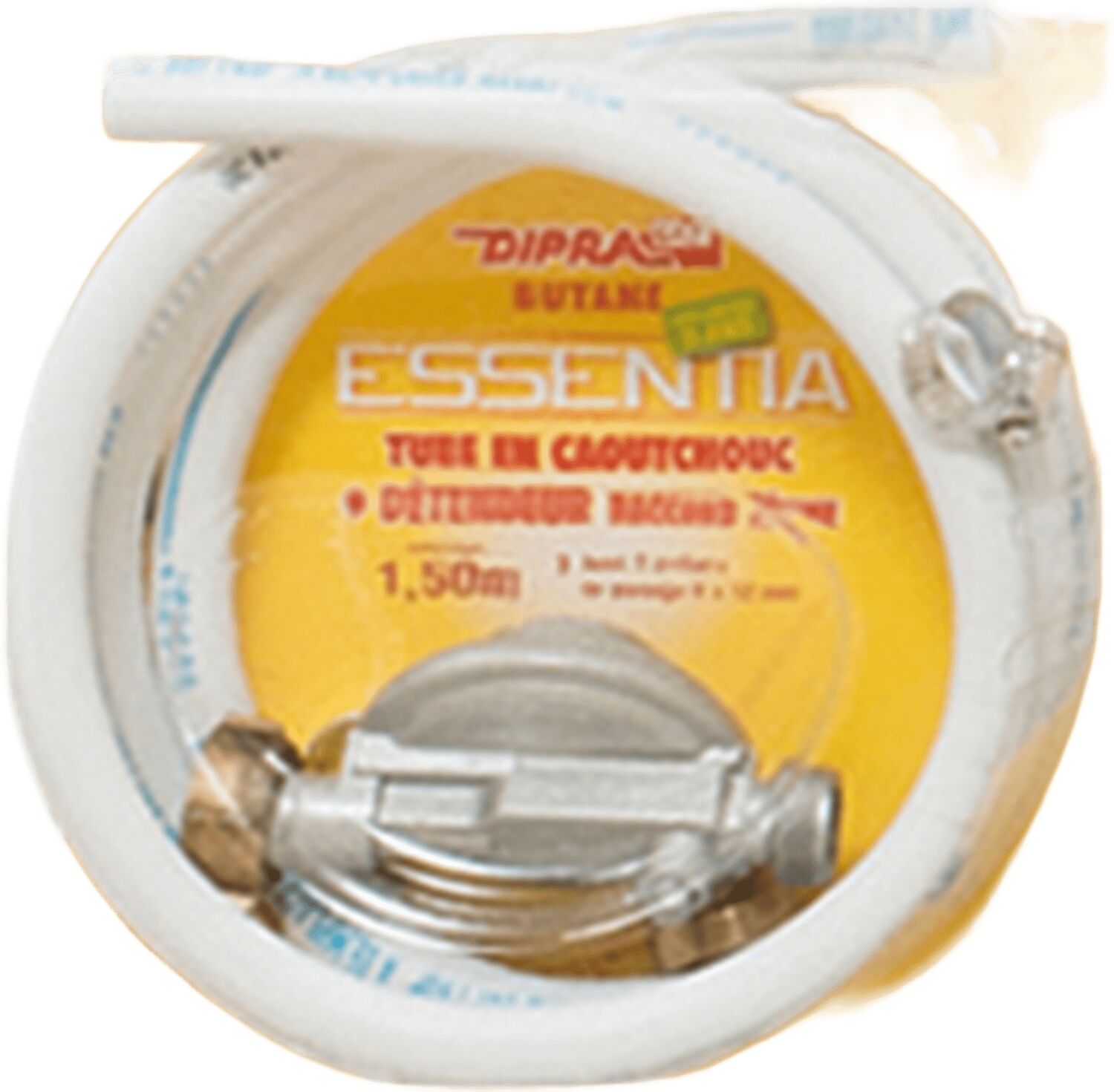 Tube Butane/Propane 5 ans 1,50 m + détendeur - DIPRA