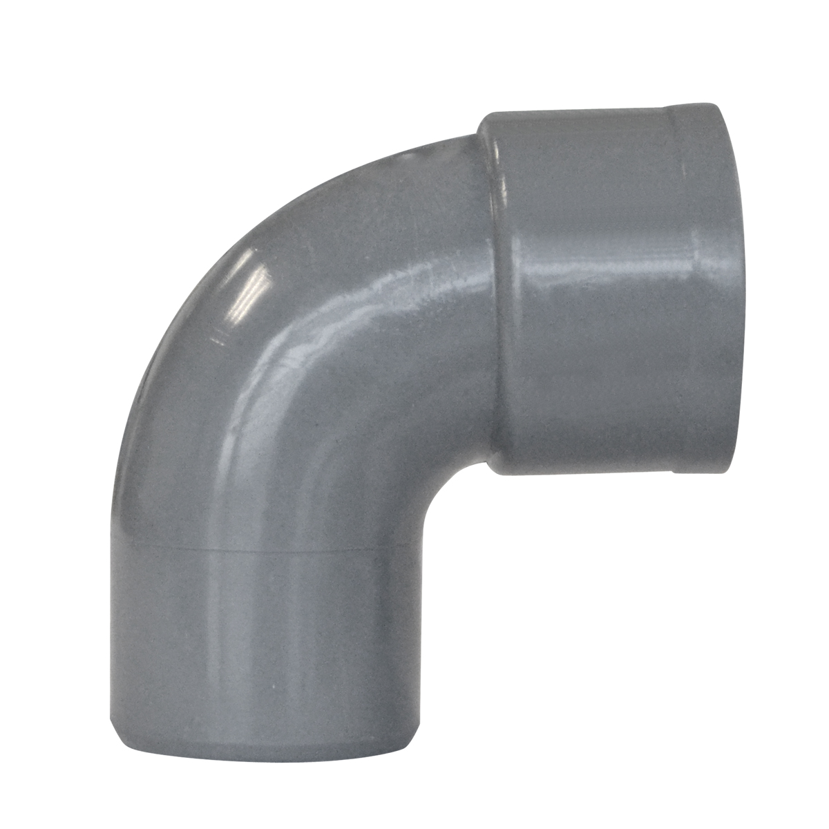 COUDE PVC A COLLER MÂLE FEMELLE Ø 50 87°30