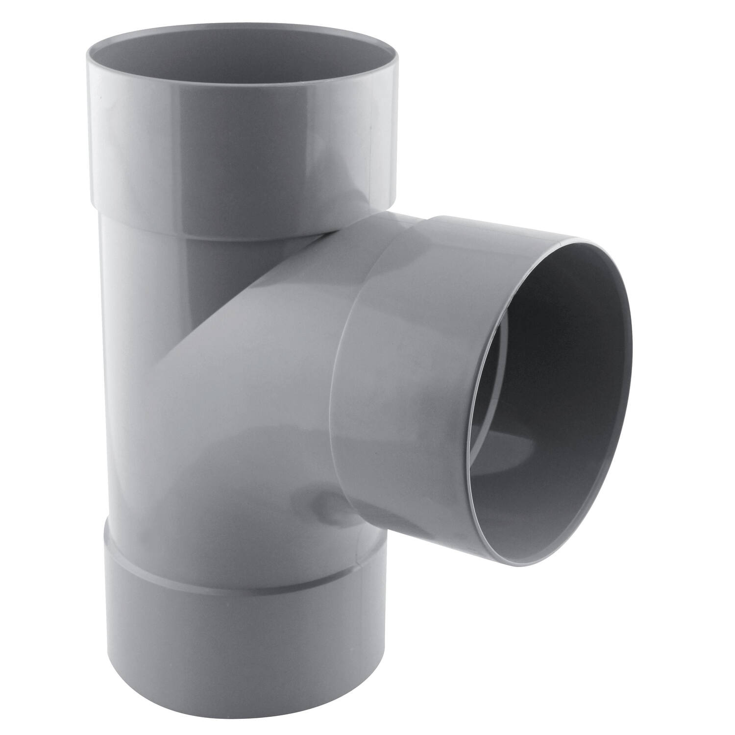 Culotte PVC 87° FF Diam.125 - INTERPLAST