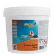 Galets de 250gr Chlore lent traitement piscine 1kg - PLANET POOL