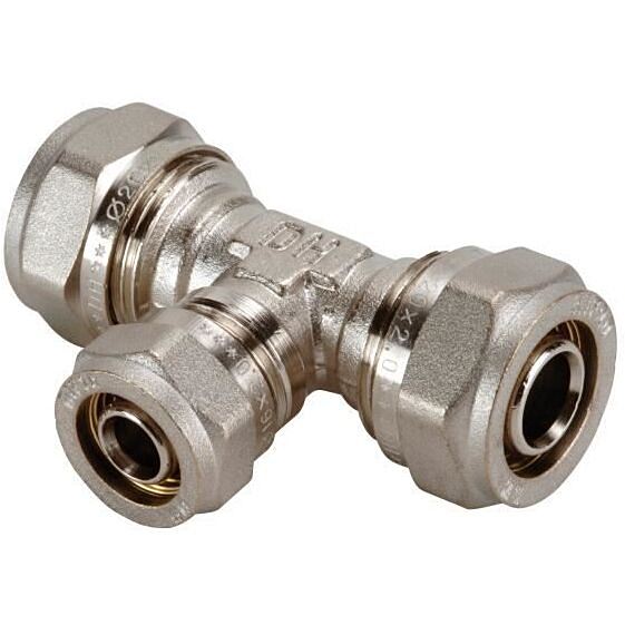 Raccord Alize'O Té réduit tubes Ø20-16-20mm 124304 - DIPRA