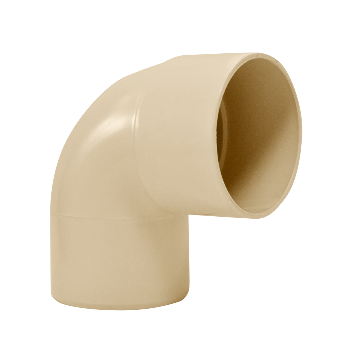 COUDE PVC 87°30 D80MM MF SABLE