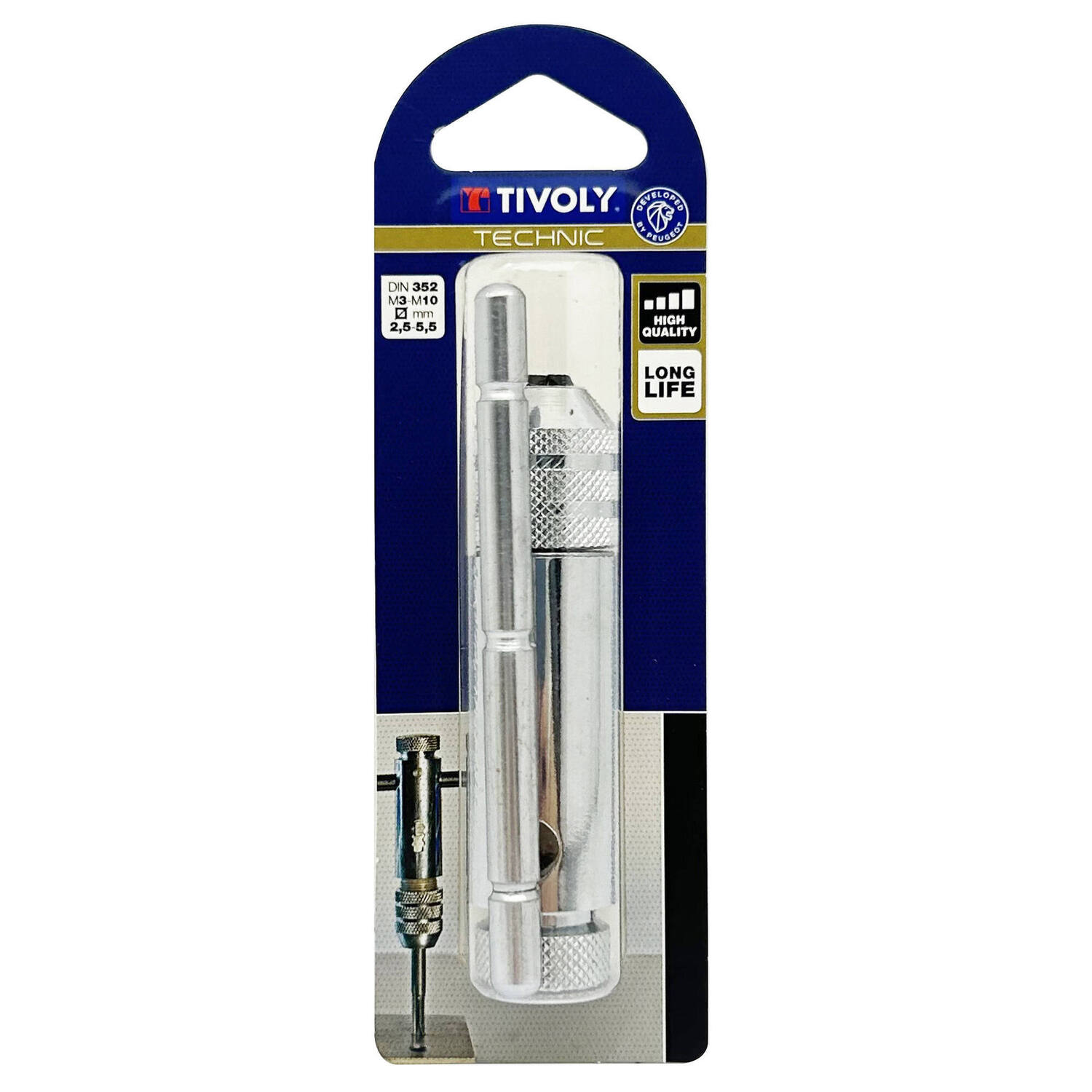 Porte tarauds à cliquet - TIVOLY