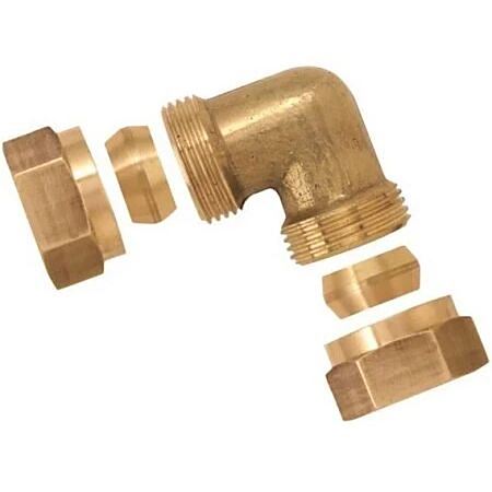 Coude bicône laiton Ø10 c1012 - 3117618 - BOUTTE