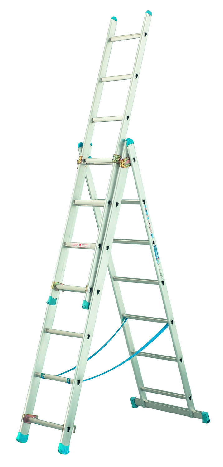 Echelle transformable alu 3x7 - 1m99/4m23 - ARTUB