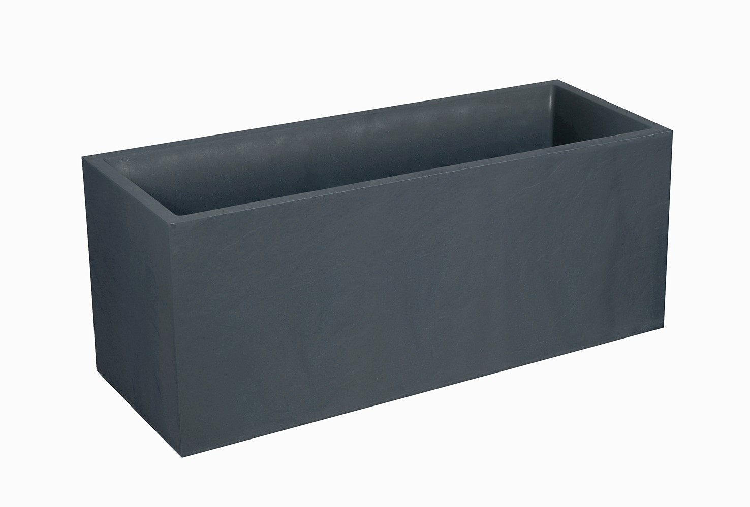 Jardinière VOLCANIA 100 cm EDA gris anthracite - EDA