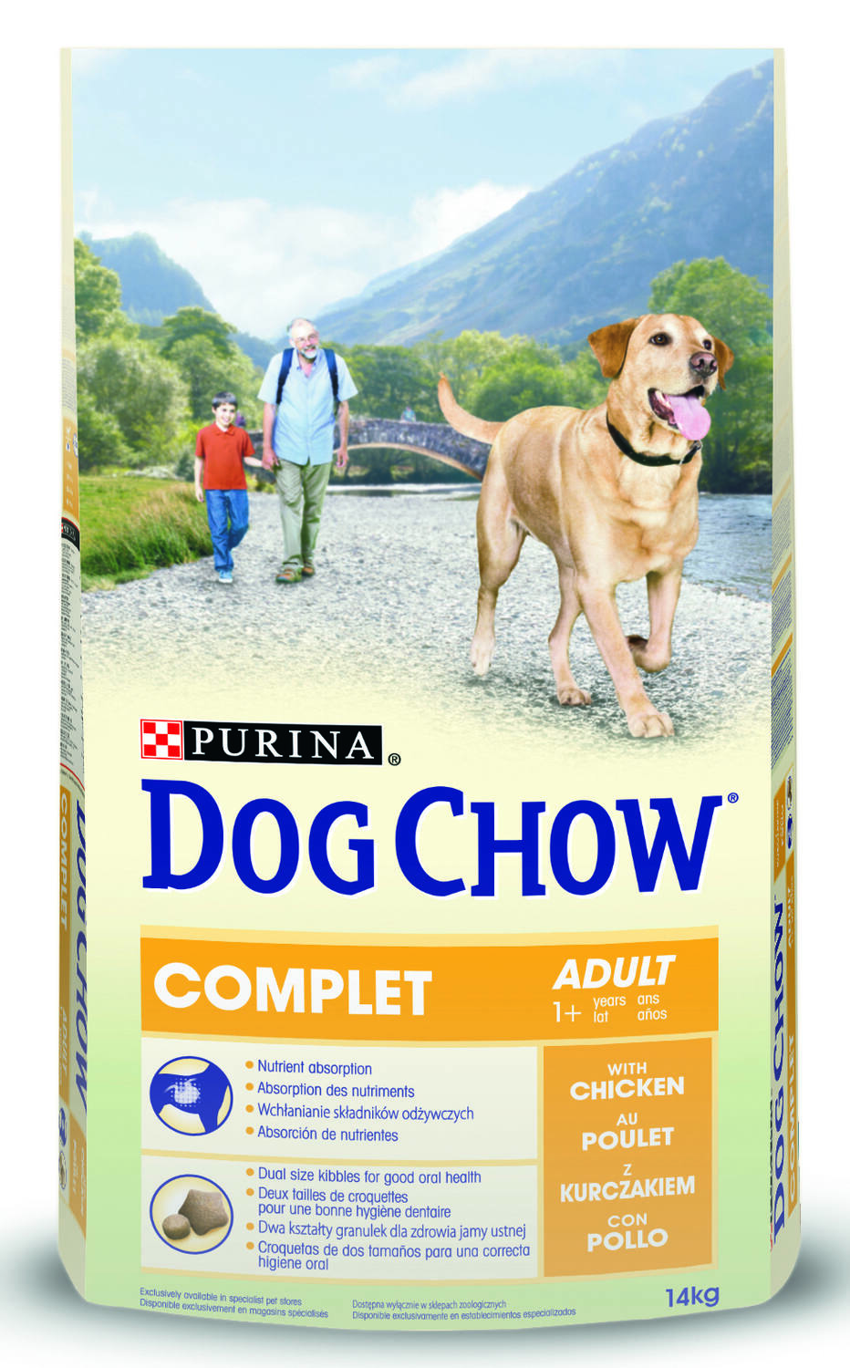Croquettes Chien Dog Chow Complet Poulet 14kg - PURINA