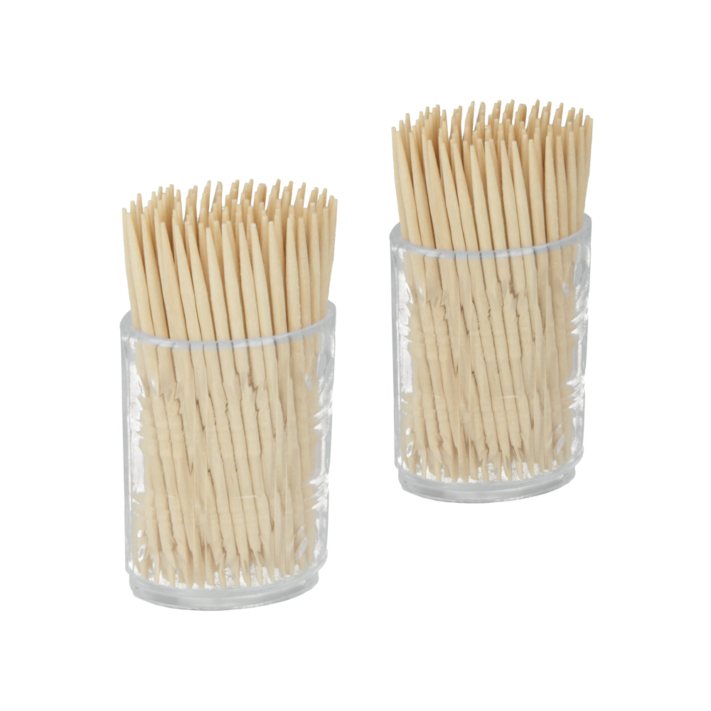 2x100 cure-dents bois