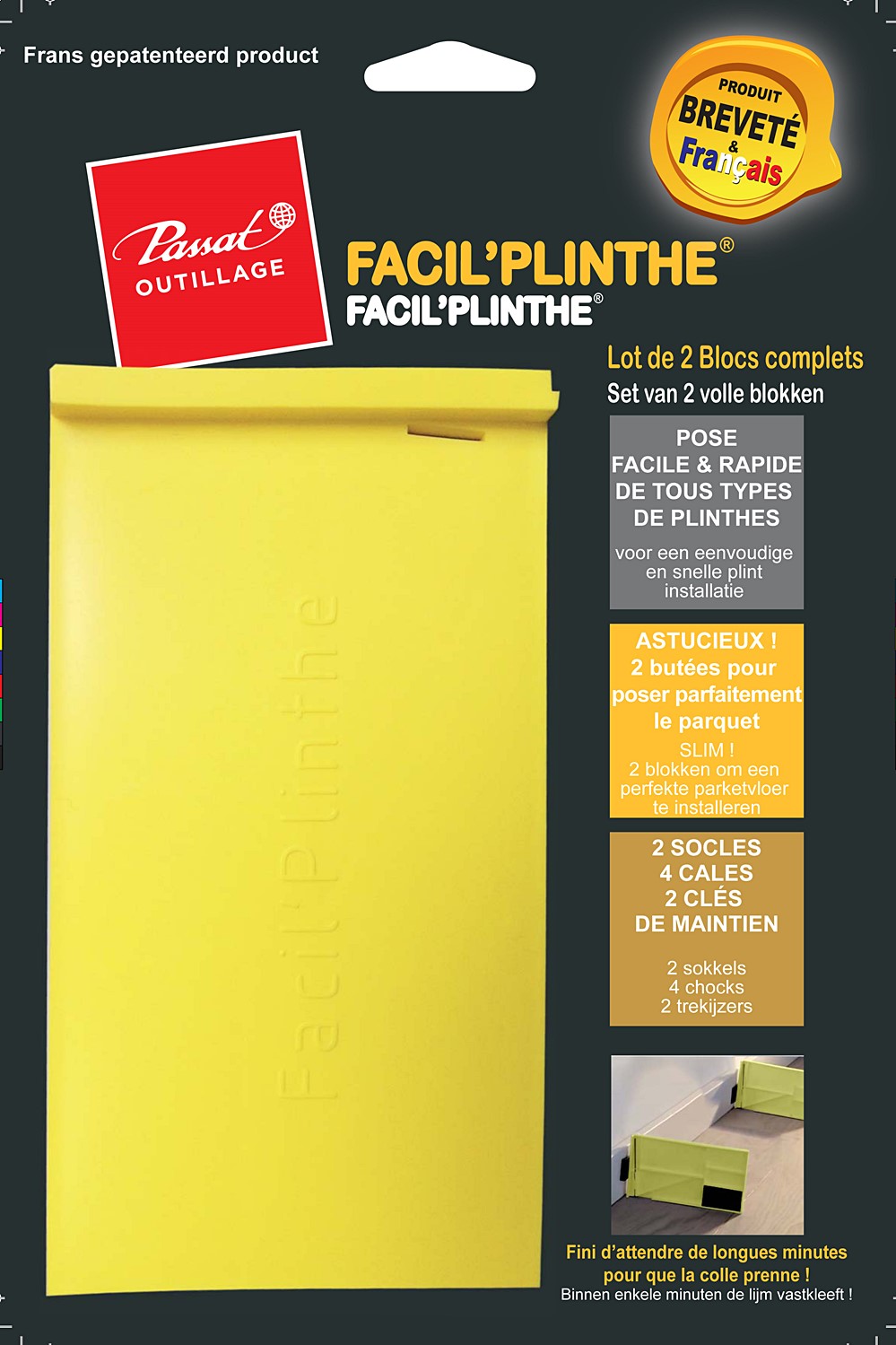 Kit de pose Facil'Plinthe