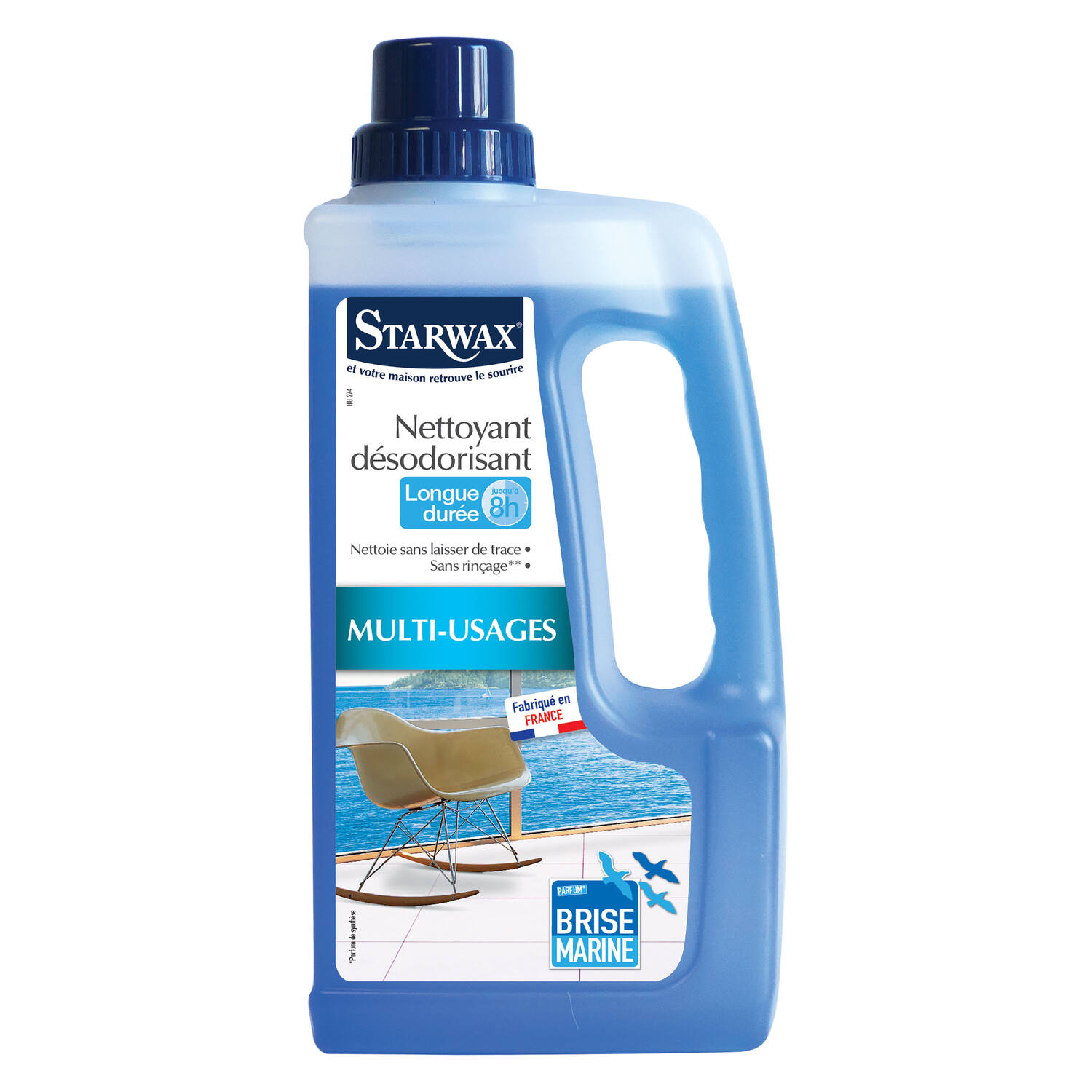 Nettoyant Désodorisant Longue Durée Brise Marine 1L - STARWAX