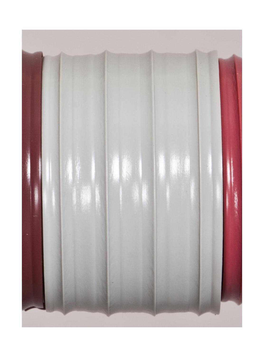 Rideau de porte Antilles Bordeaux/gris