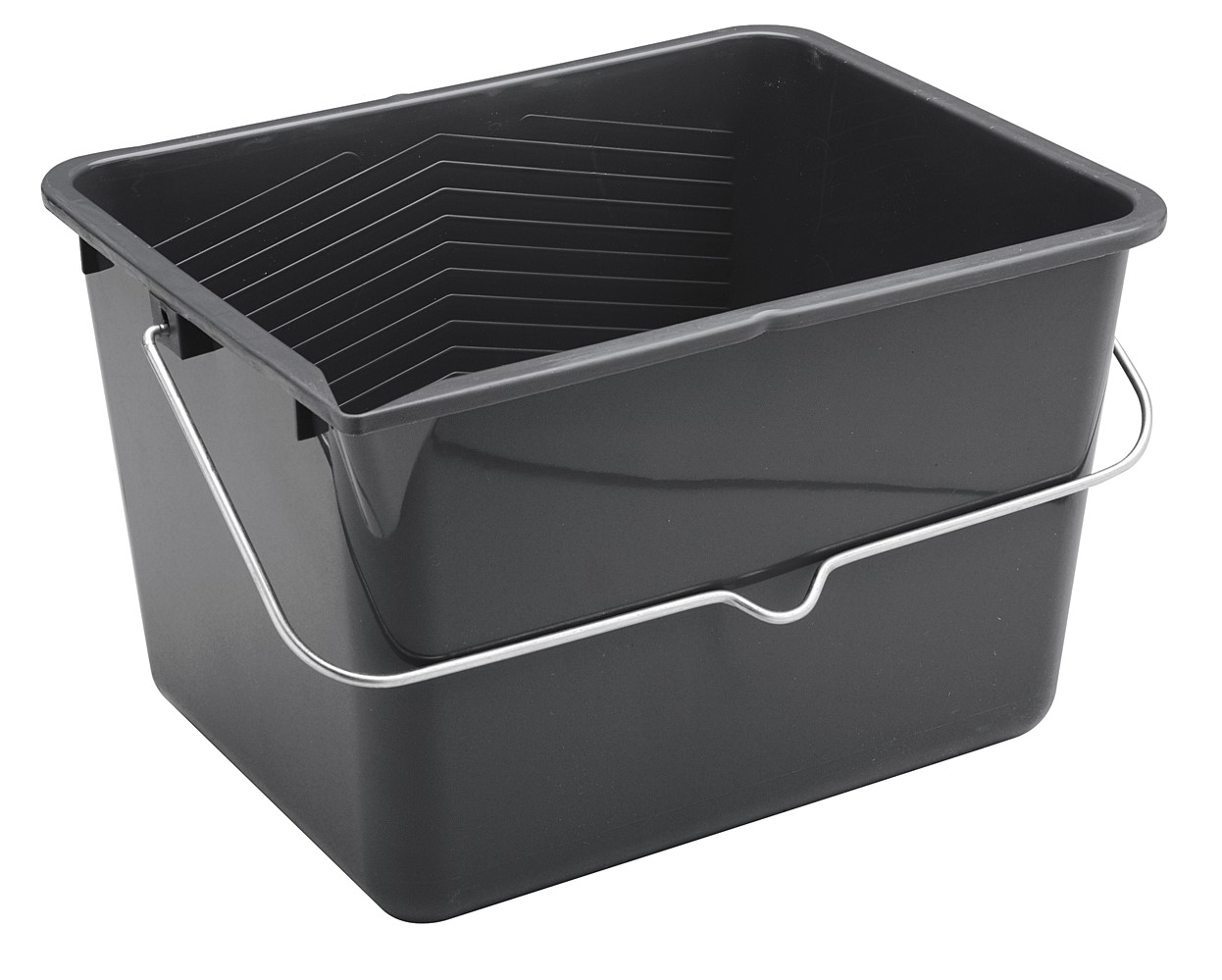 Seau à peinture gris 12 litres