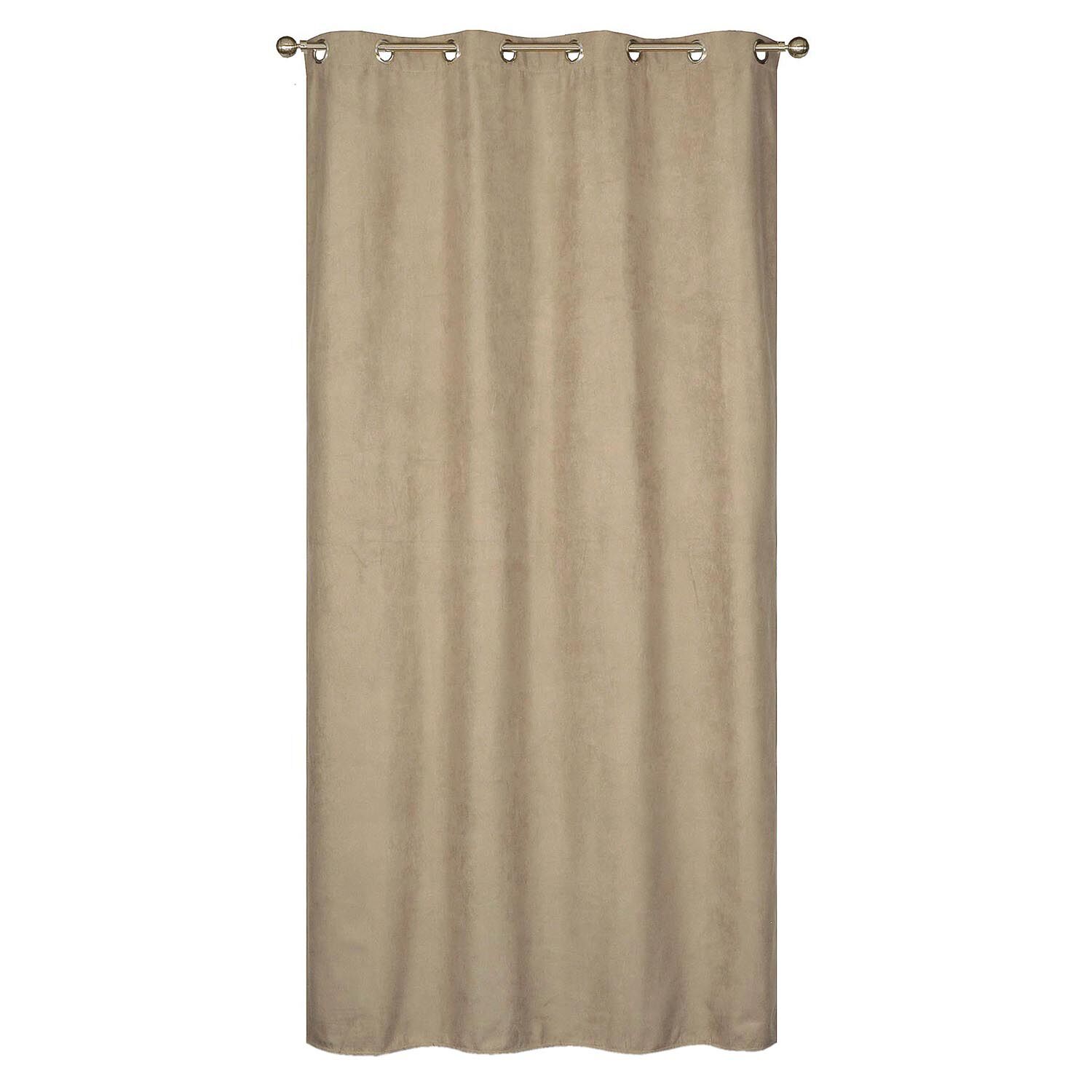 Rideau thermique taupe 140x240cm - DYLREV