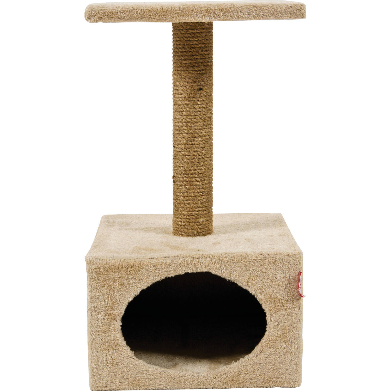Arbre à chat solo L30 P30 H54cm beige - ZOLUX