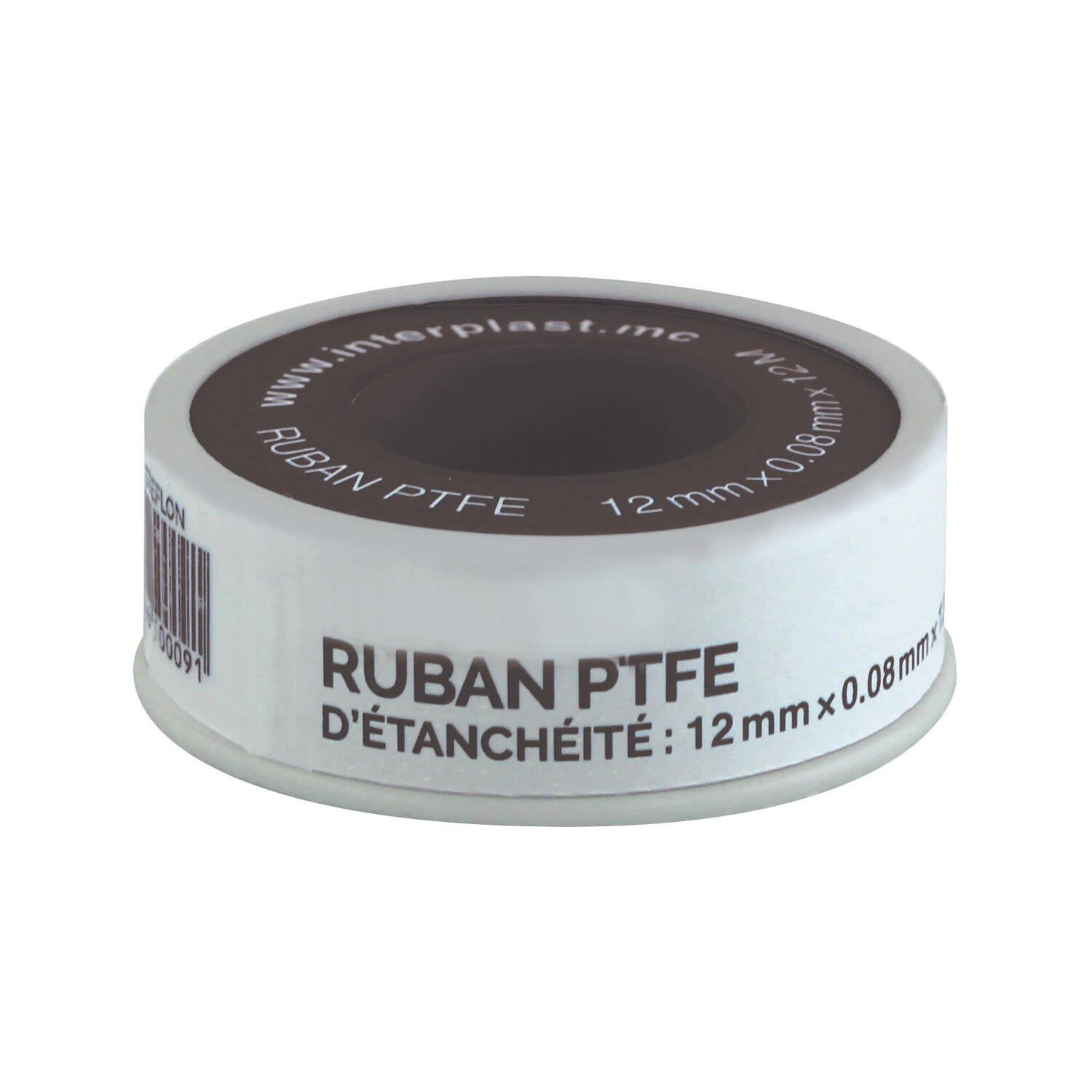 Ruban PTFE d'étanchéité 12mm  - INTERPLAST