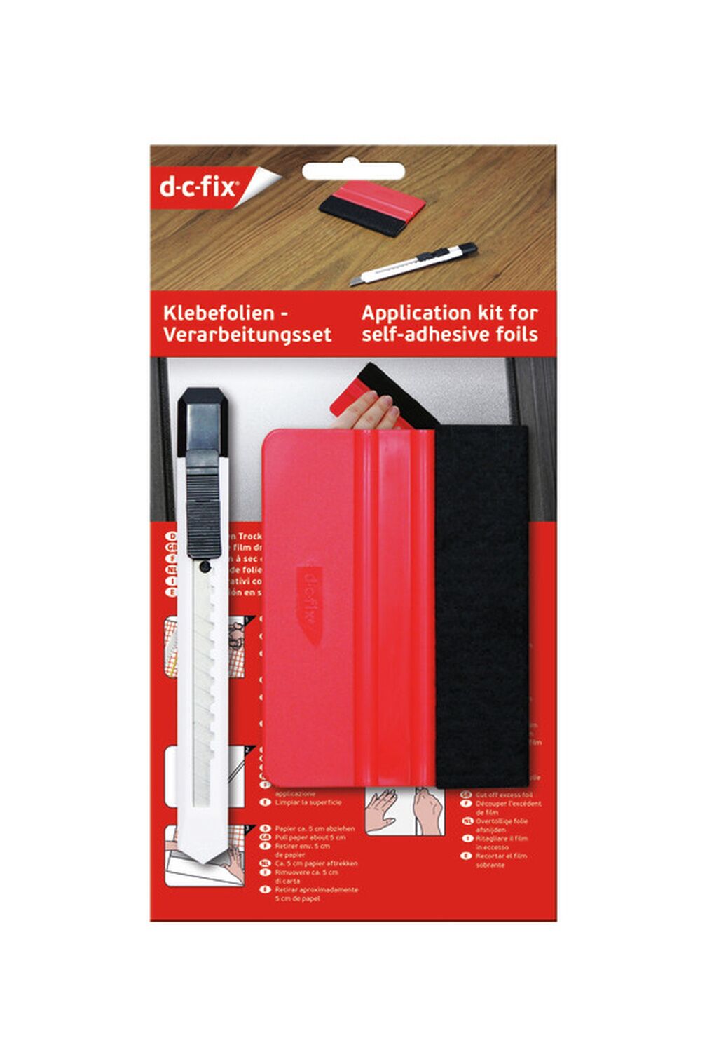 Kit de pose adhésifs décoratifs & films occultants