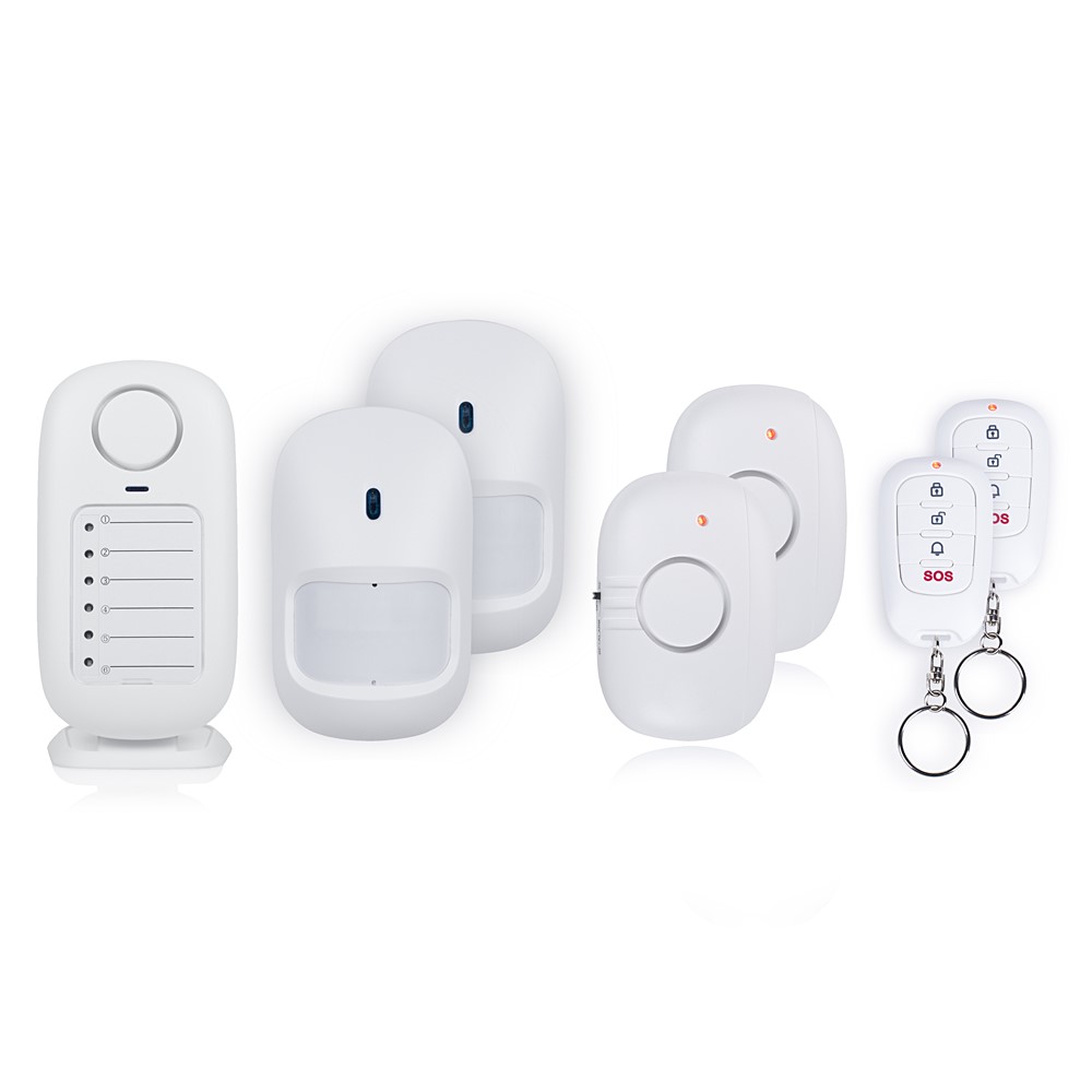 Mini kit d'alarme sans fil Incluant 7 unités - SC50-6 Smartwares