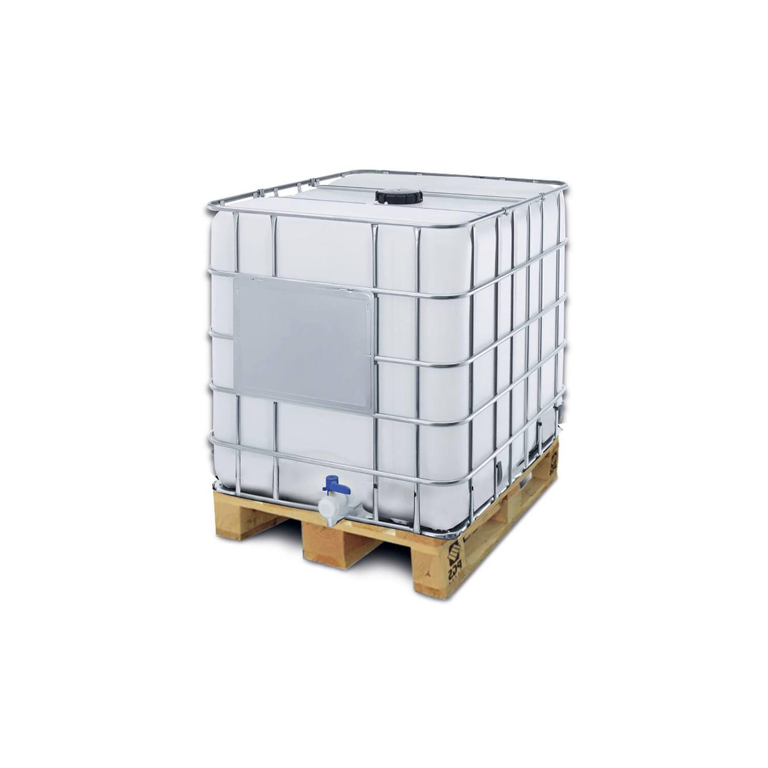 Cuve Récupérateur eau de pluie 1000L IBC PEHD - FITT