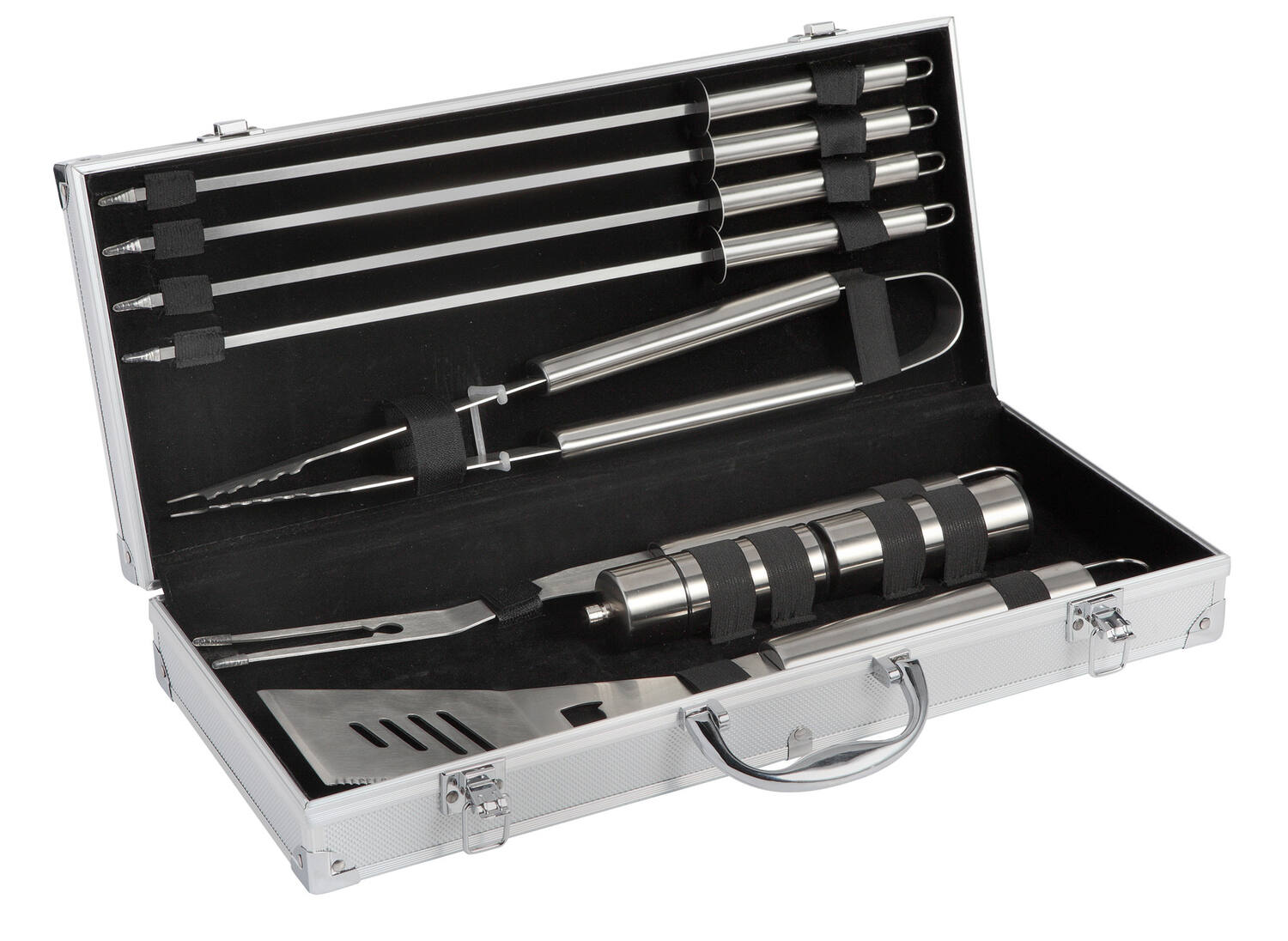 Valisette 9 pièces: ustensiles inox - COOK'IN GARDEN