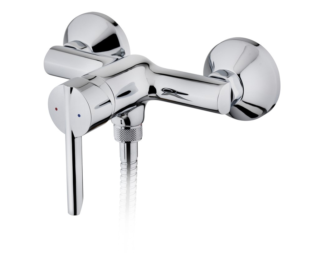 Mitigeur douche mural chromé - INVENTIV