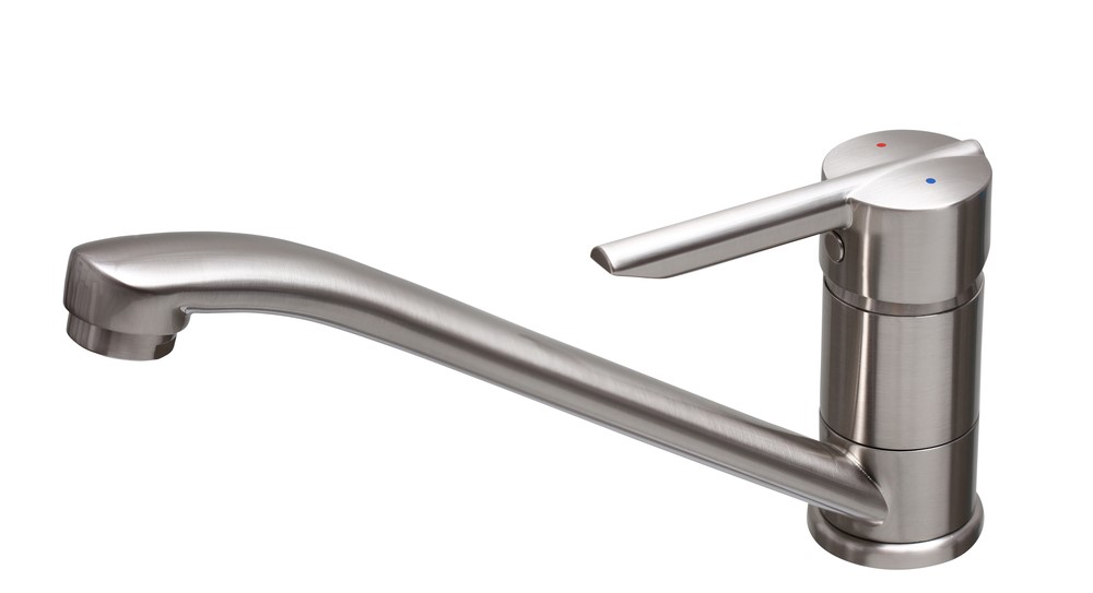 Mitigeur évier Kem façon inox NF - INVENTIV