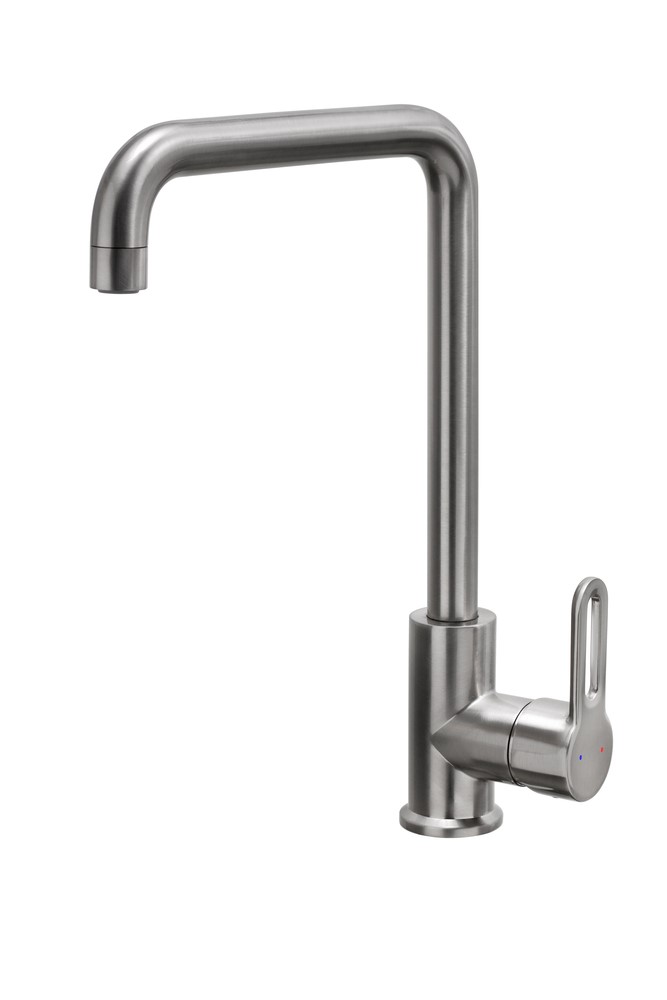 Mitigeur évier Nauen façon Inox - INVENTIV