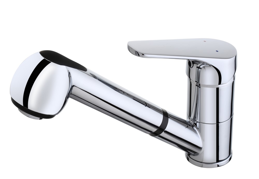 Mitigeur évier à douchette Lauter chromé  - INVENTIV