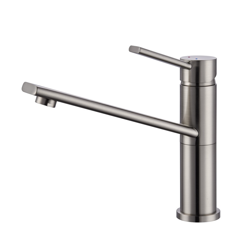 Mitigeur évier Leer façon inox  - INVENTIV