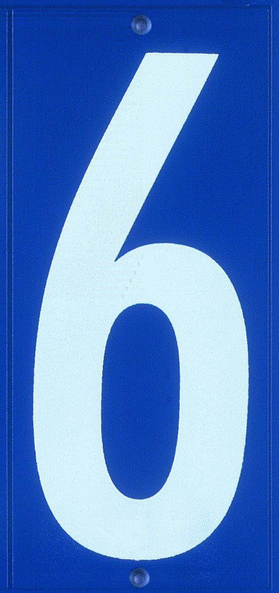 numéro de rue  6
