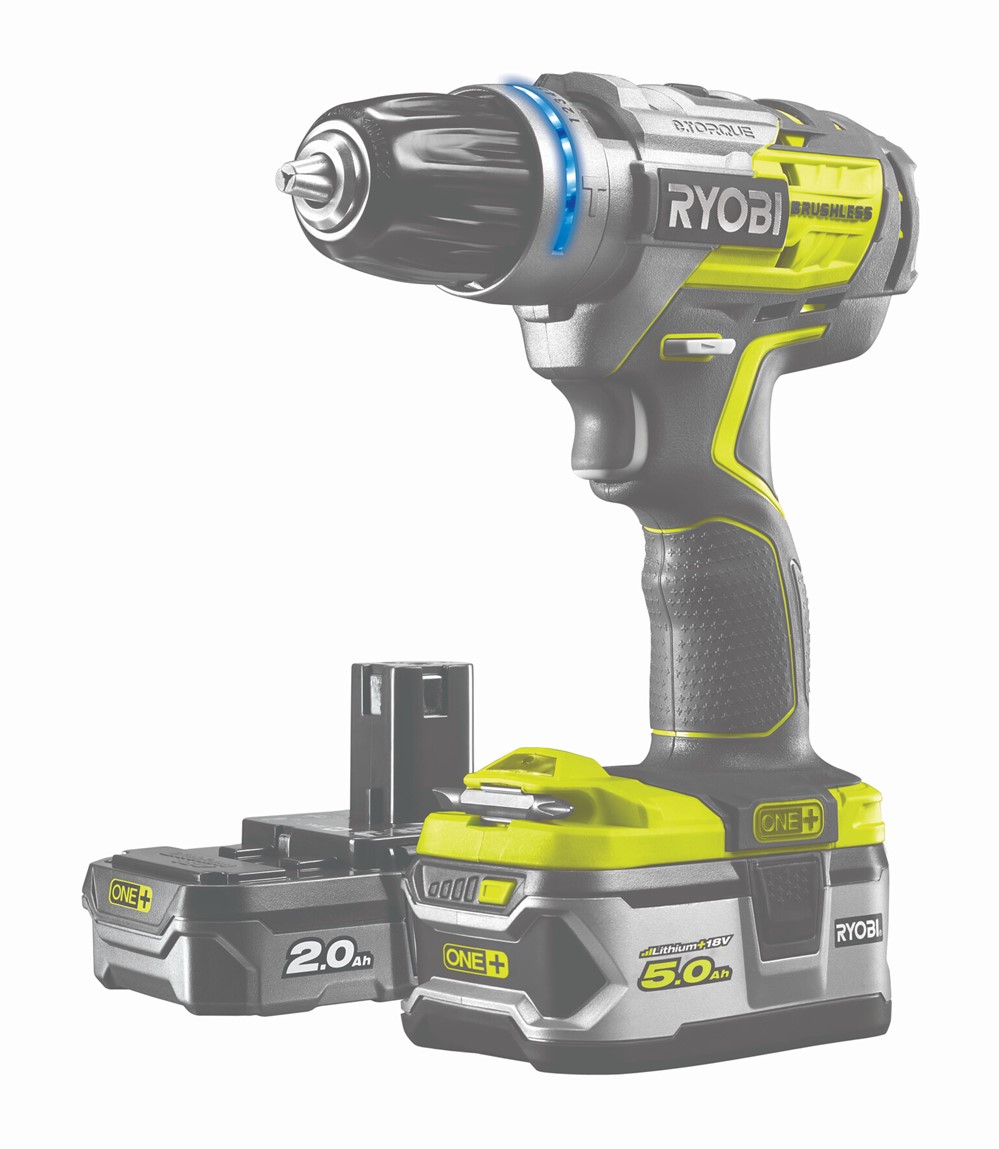 Perceuse à percussion R18PDBL-252S ONE+ 18V 5Ah + 2Ah - RYOBI