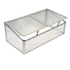 Serre rigide plexiglass avec battant - 100 x 60cm - SICATEC