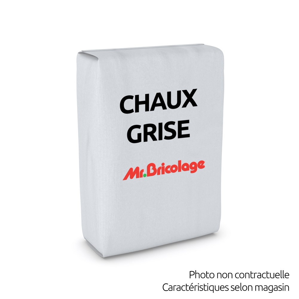 Chaux grise - sac de 25 kg