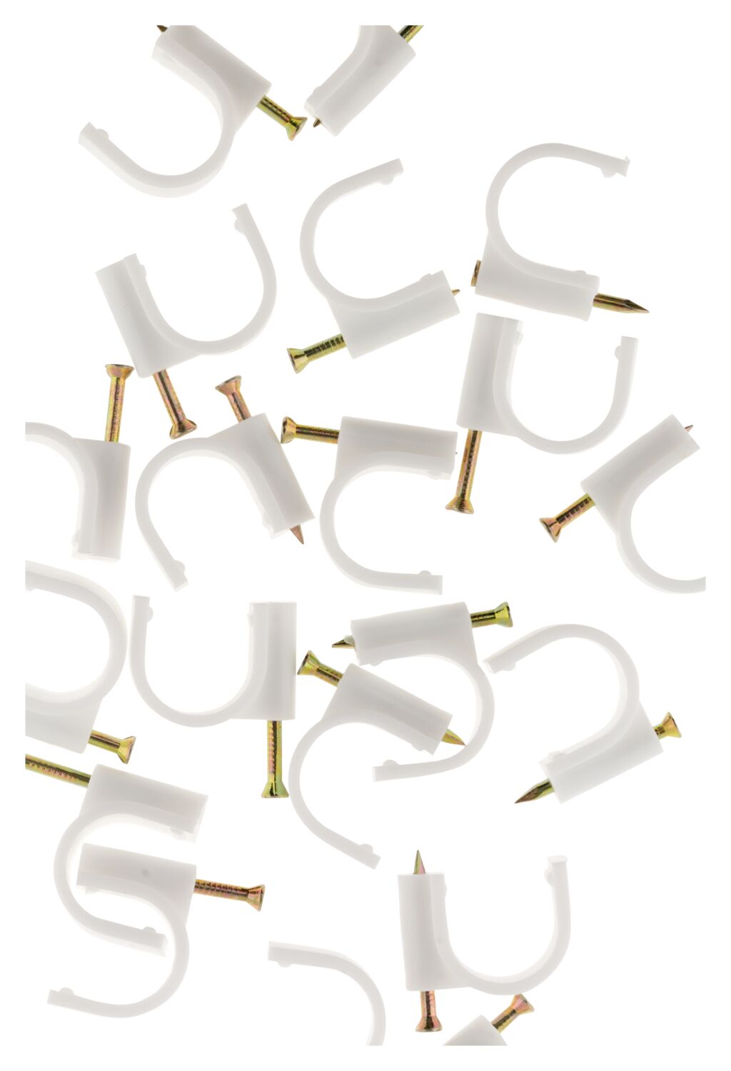 ATTACHE ZENITECH BLANC D12MM X20