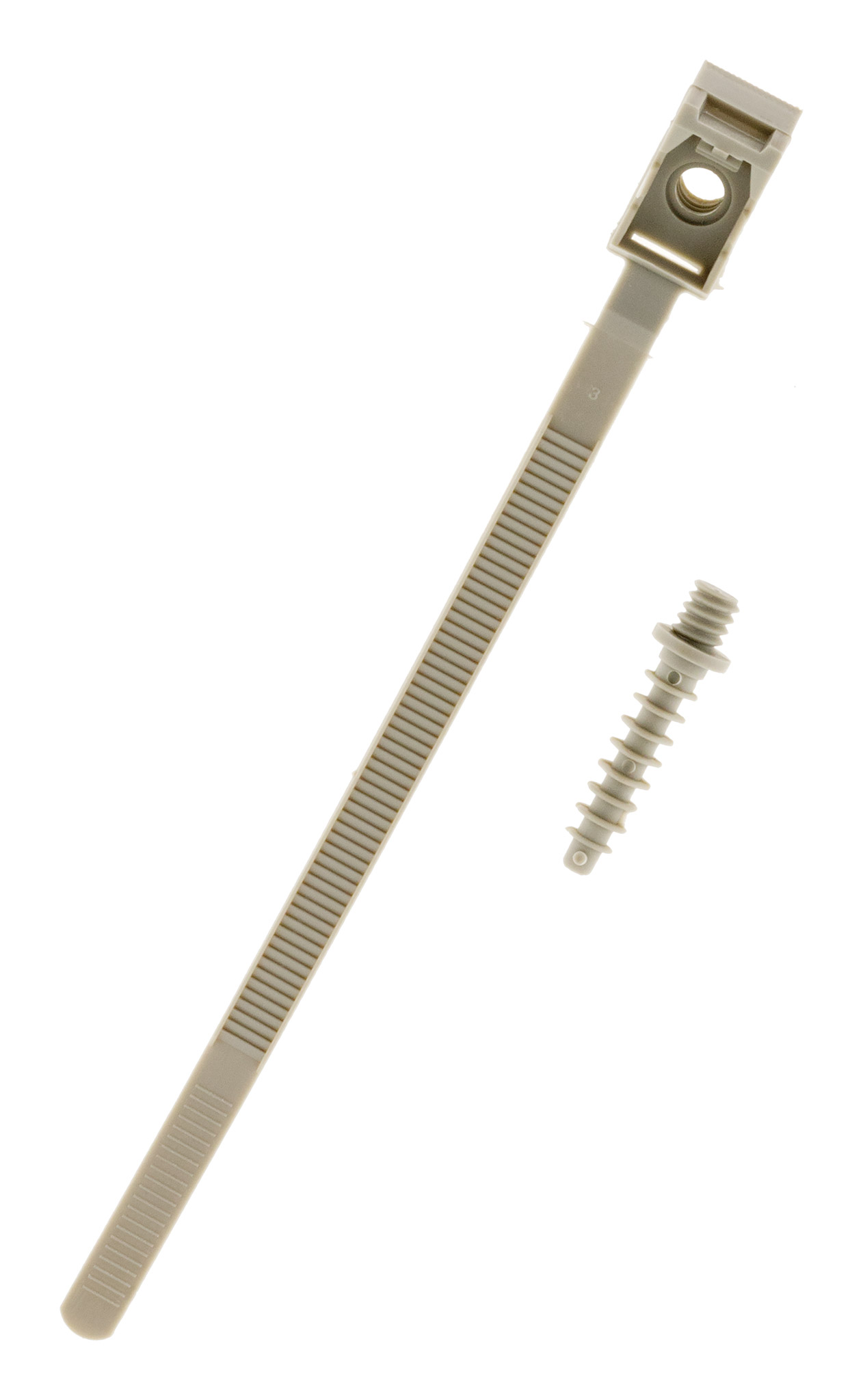 Collier clip gris Ø16 à 32 x10 - INOTECH