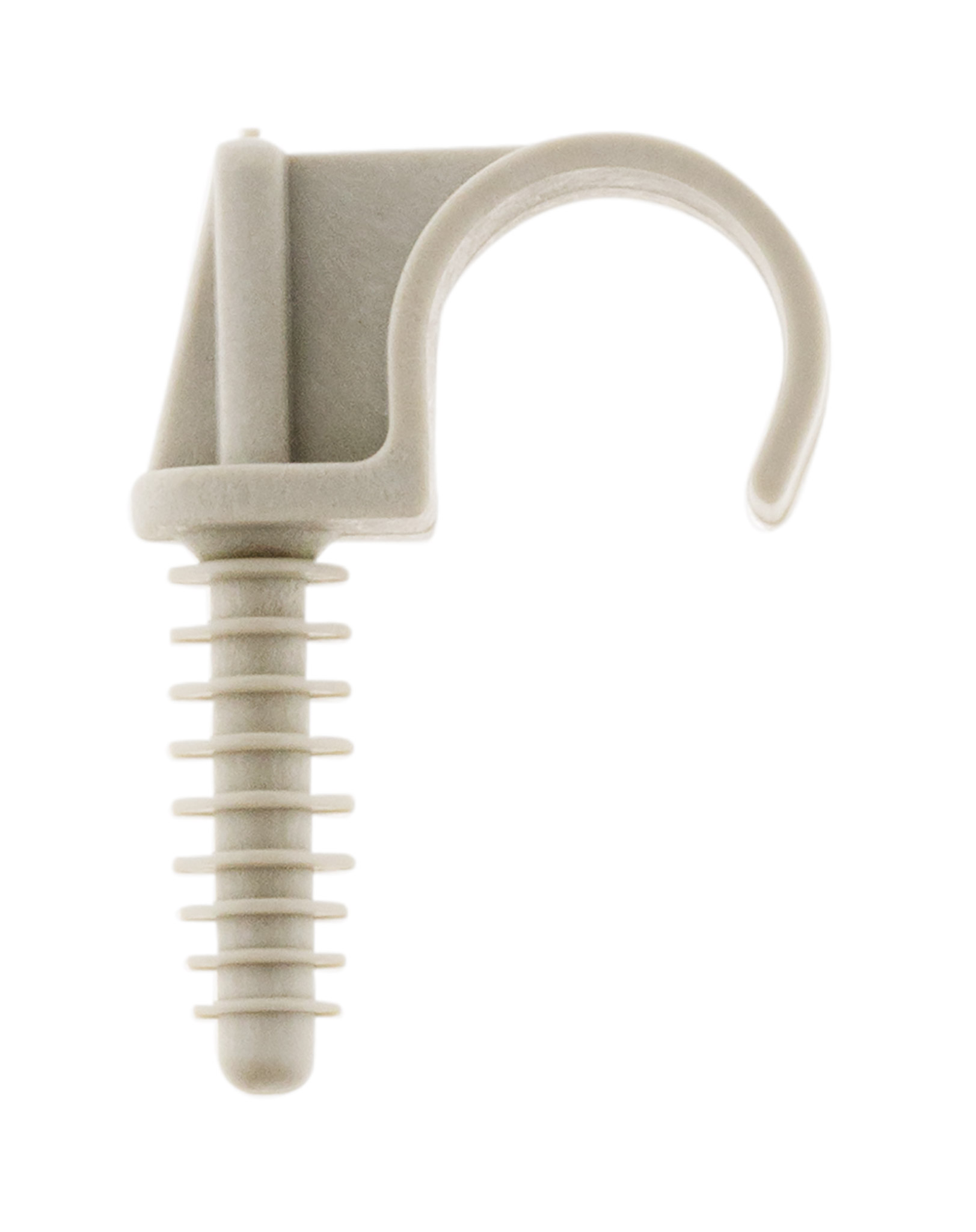 CLIP CHEVRON ZENITECH GRIS PVC D20MM X10