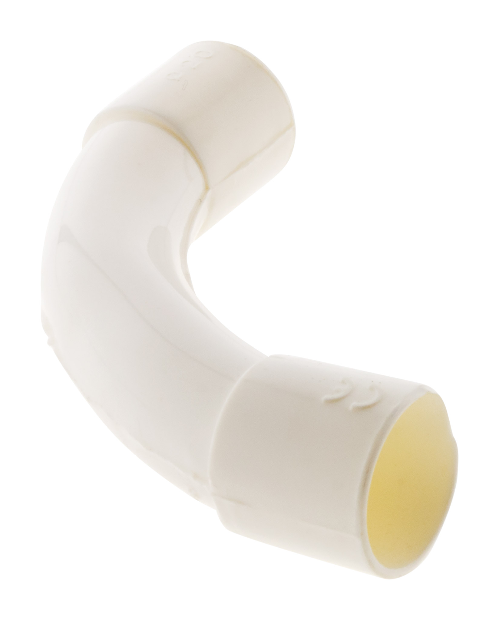 COURBES ZENITECH BLANC PVC D20MM X2