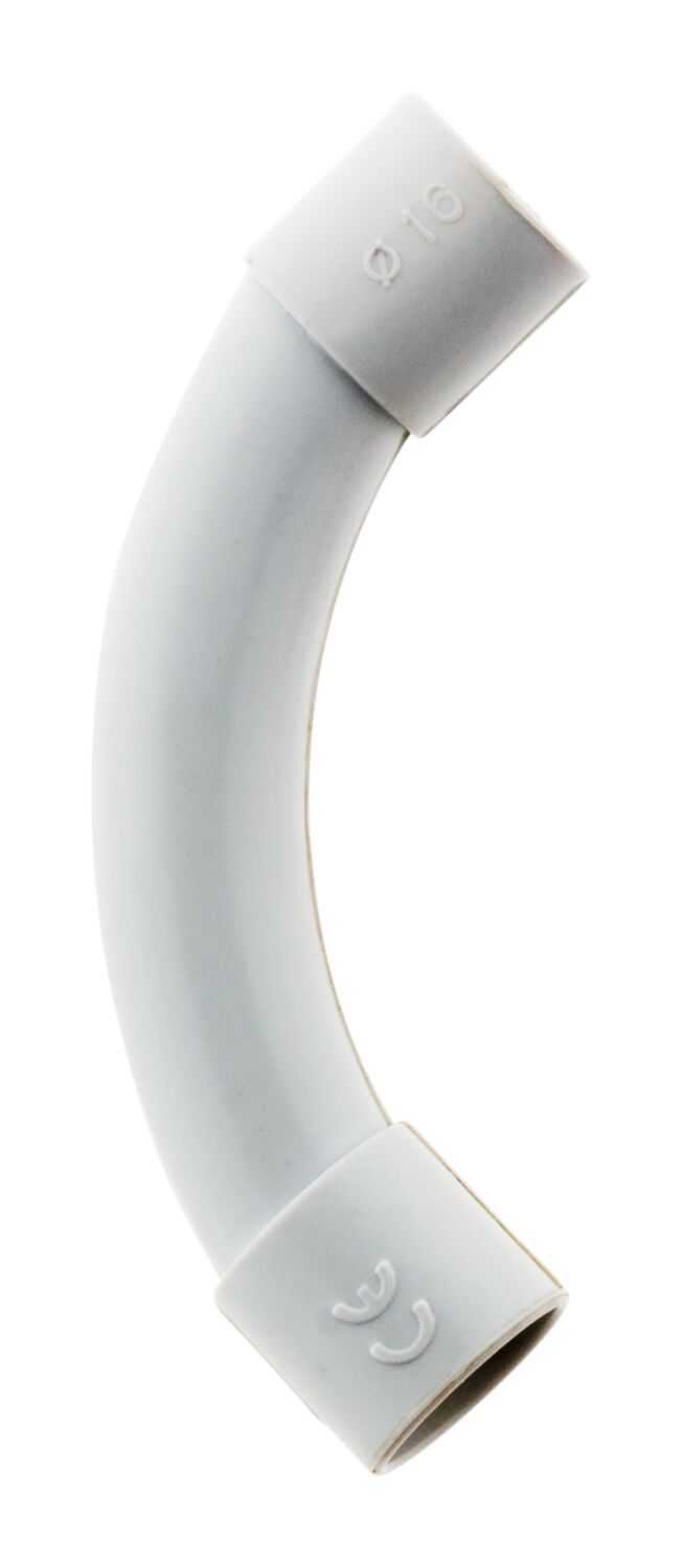 COURBES ZENITECH GRIS PVC D16MM X2