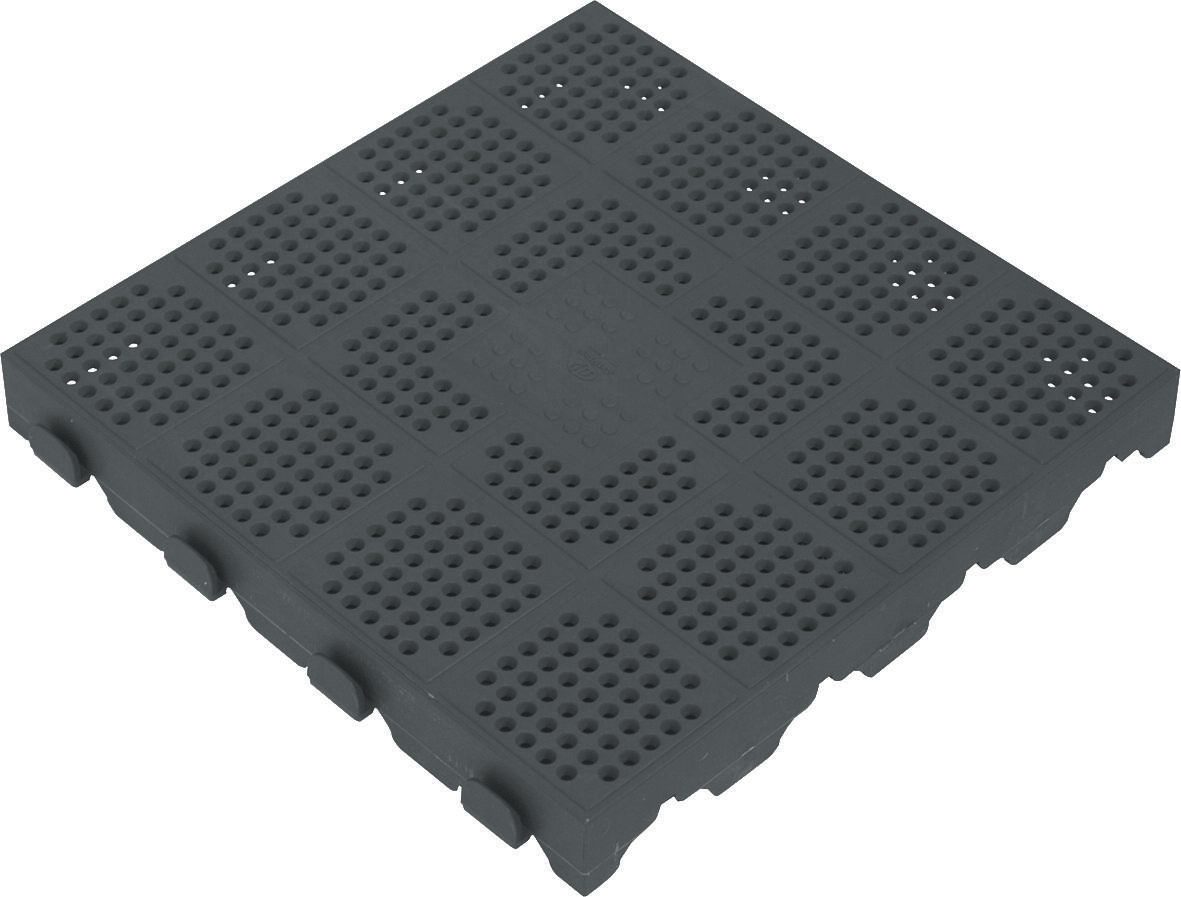 Dalle Autoportante à Clipser 40x40cm Marron