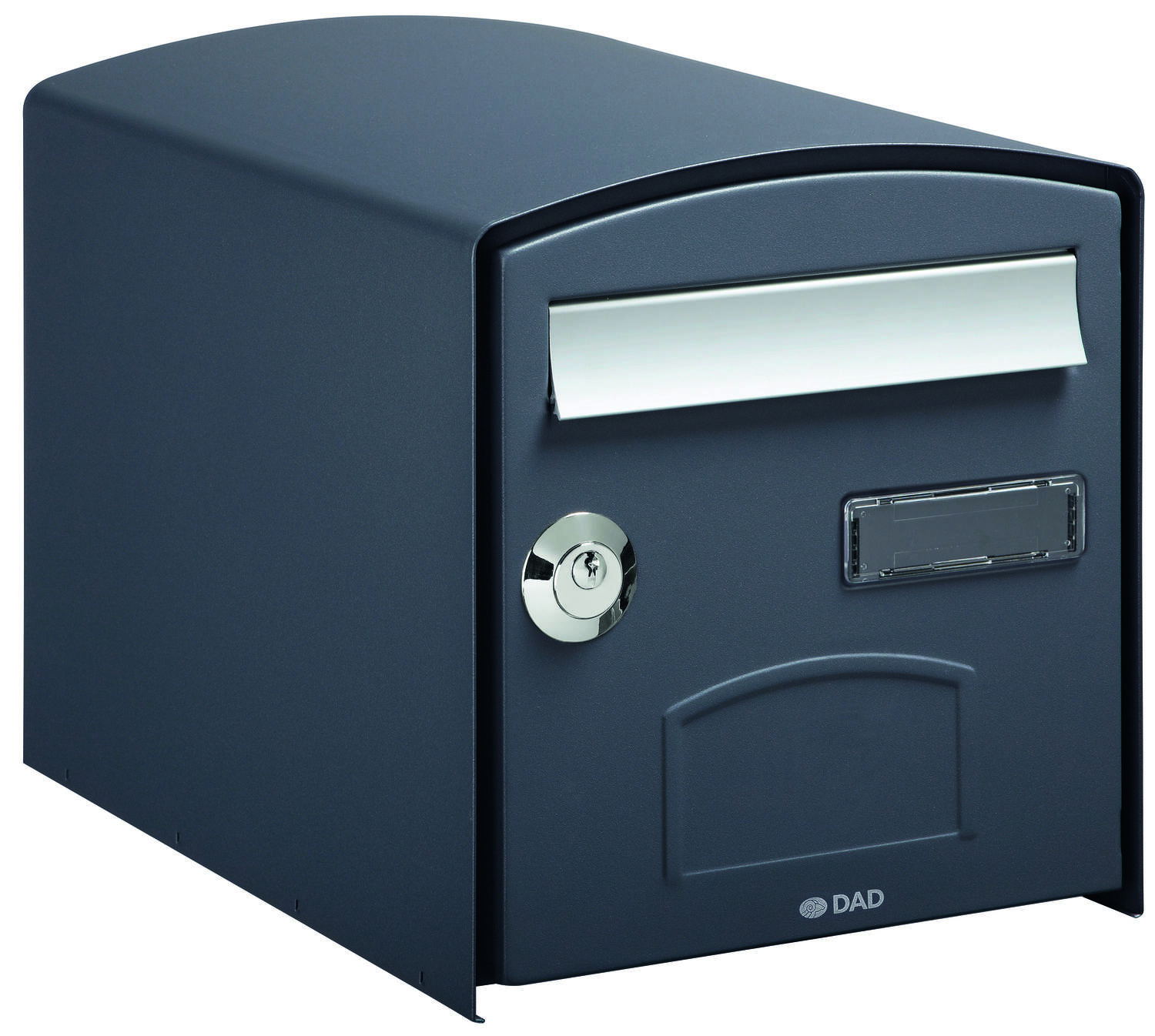 Boîte aux lettres DOME gris simple face - DECAYEUX