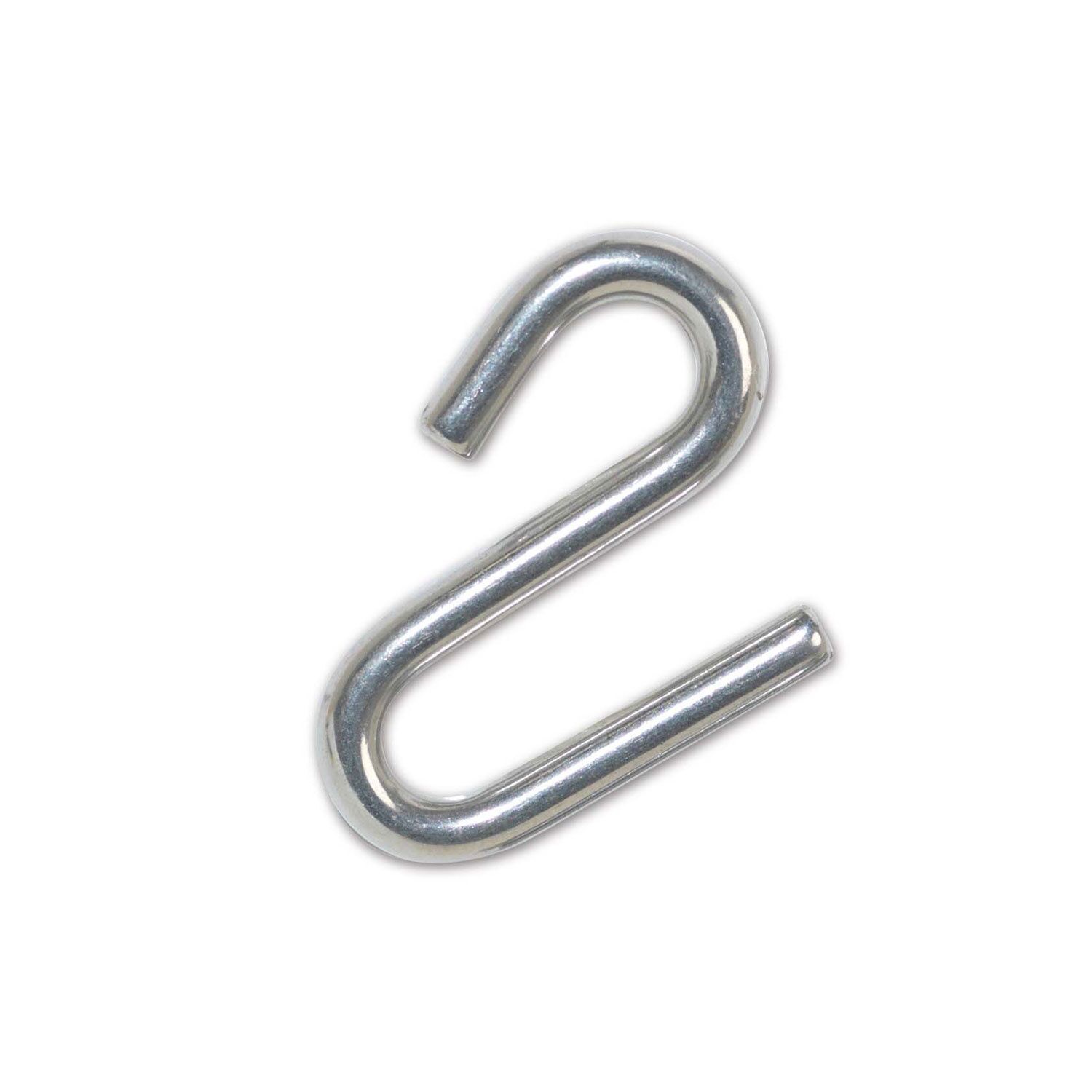 Lot de 2 esses asymétriques - acier inoxydable - diamètre 6 mm - ouverture 7/15 mm - CHAPUIS