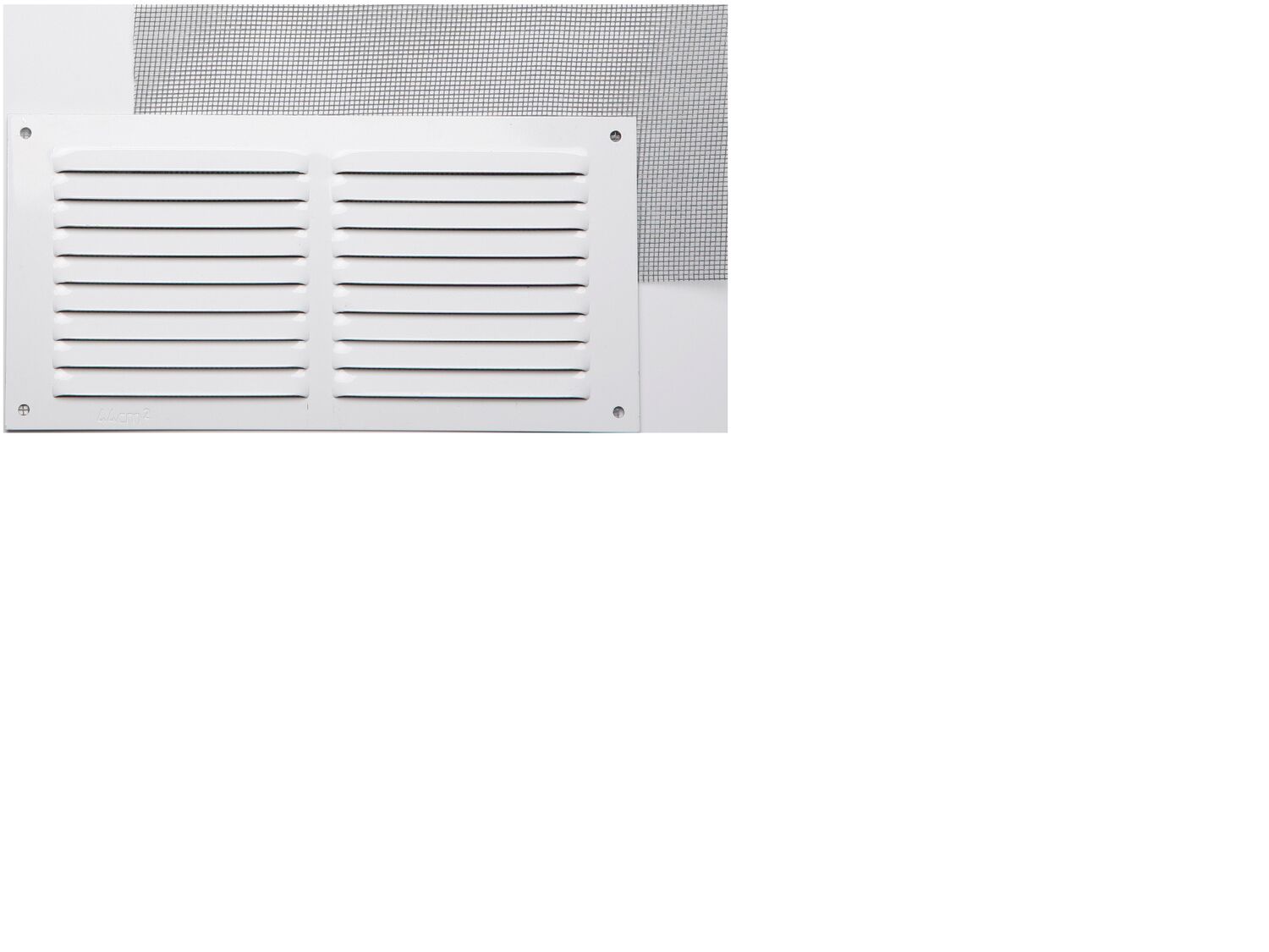 Grille d'aération aluminium blanc - FEPRE