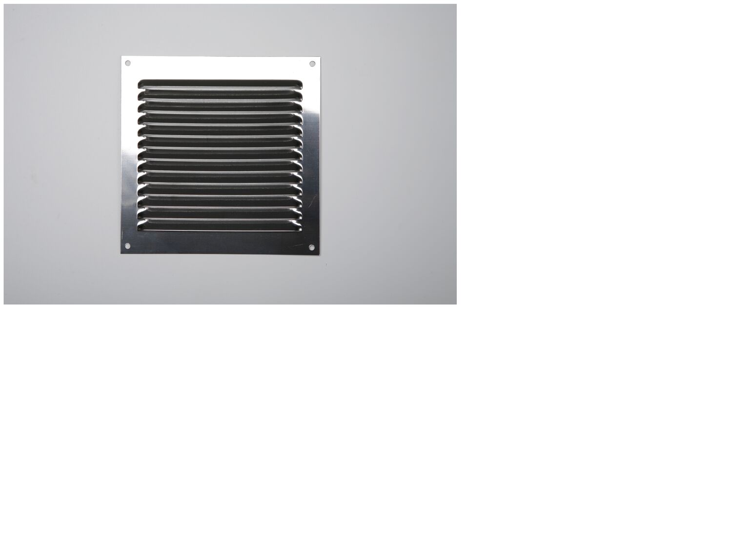 Grille ABS à encastrer blanc  Ø9,8cm