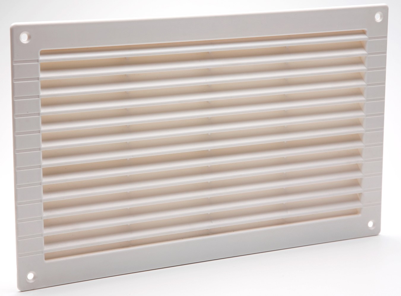 Grille aération blanc à encastrer 23x38cm