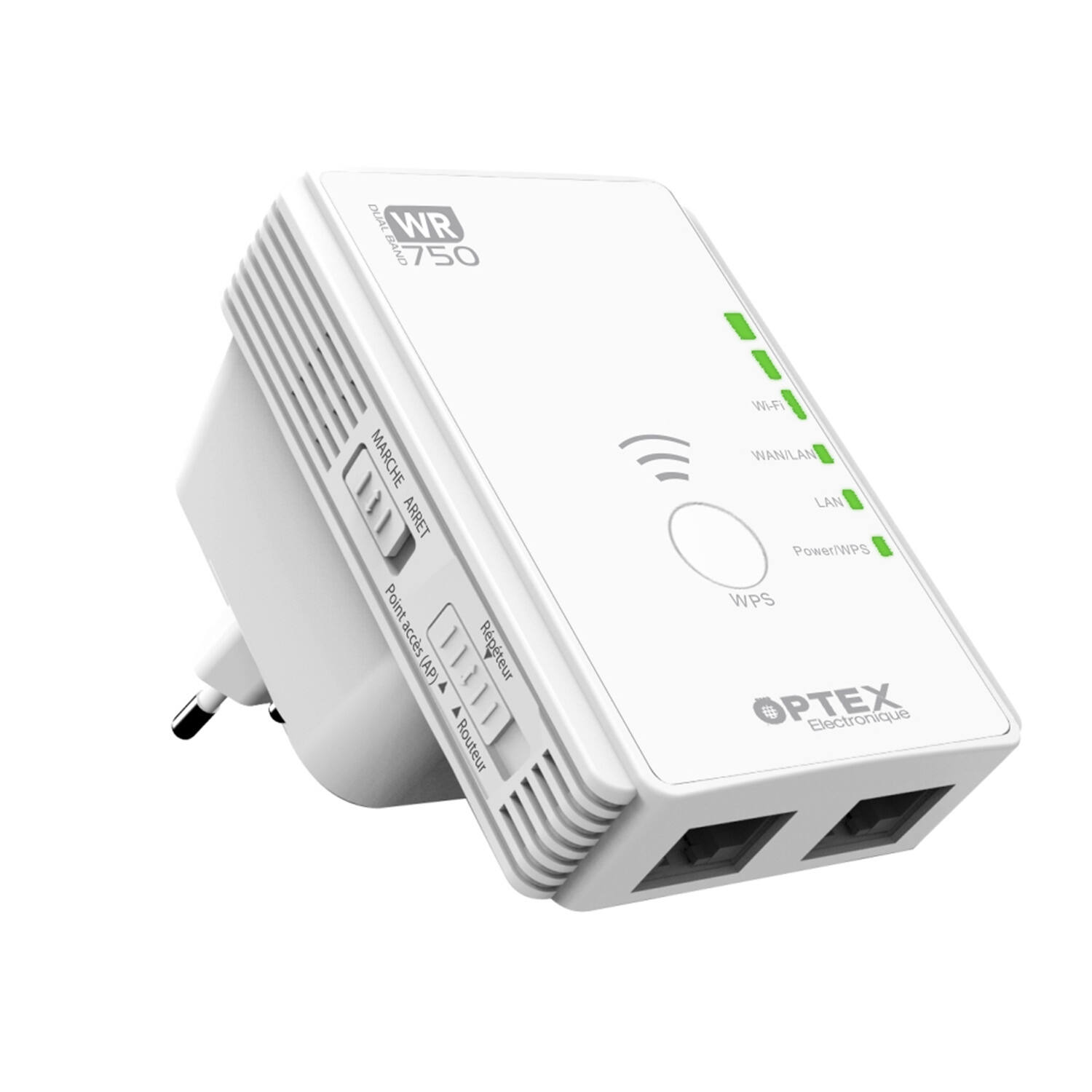 Répéteur de signal Wifi double bande - OPTEX