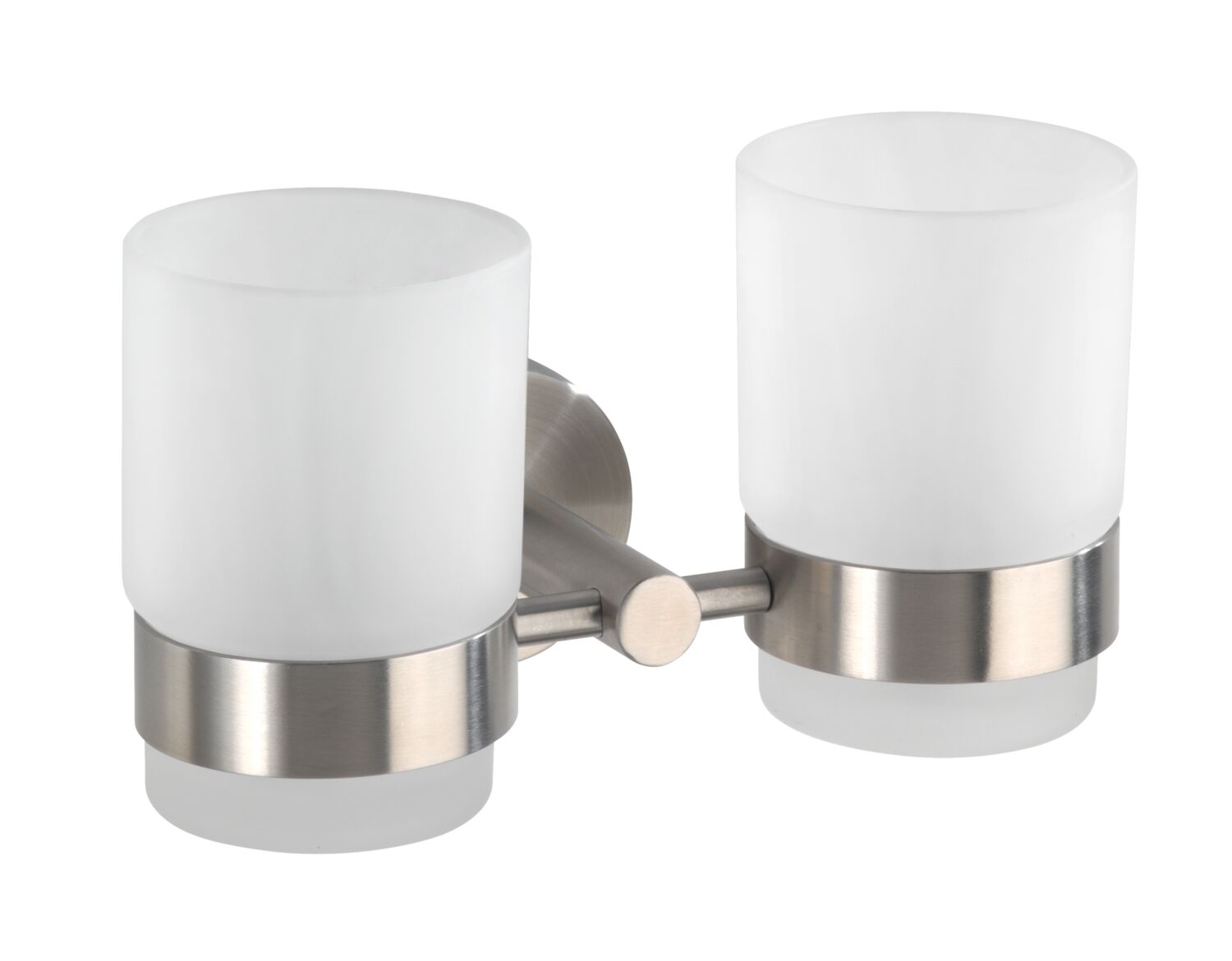 Porte gobelet Duo Bosio inox mat - WENKO